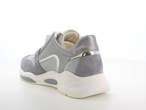 Melluso Donna Scarpe basse Tessuto R20311B-215554 Grigio